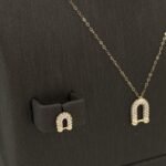 ⁦نصف طقم ذهب أطفال عيار 18 الوزن 1.77 جرام⁩ - الصورة ⁦3⁩