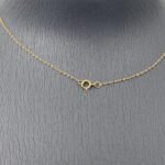 ⁦طقم ذهب عيار 21  وزن 11.51 جم مزين بحجر أخضر لامع⁩ - الصورة ⁦6⁩