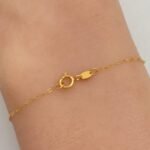 ⁦كف ذهب عيار 21 الوزن 1.02 جرام⁩ - الصورة ⁦2⁩