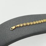 ⁦اسواره ذهب عيار 18 الوزن 8.09 جرام⁩ - الصورة ⁦3⁩