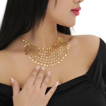 خناق ذهب عيار 21 الوزن 10.77 جرام