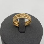 ⁦خاتم هيفاء ذهب عيار 18 الوزن 2.07 جرام⁩ - الصورة ⁦3⁩