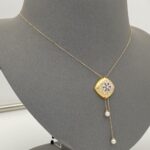 ⁦عقد ذهب عيار 18 الوزن 3.35 جرام⁩ - الصورة ⁦3⁩