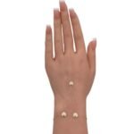 كف ذهب عيار 18 الوزن 0.95 جرام