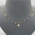 ⁦عقد ذهب عيار 18 الوزن 1.38 جرام⁩ - الصورة ⁦2⁩