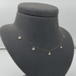 ⁦عقد ذهب عيار 18 الوزن 1.15 جرام⁩ - الصورة ⁦3⁩