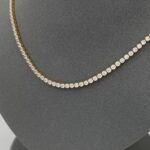 ⁦عقد تنس ذهب عيار 18 الوزن 12.77 جرام⁩ - الصورة ⁦5⁩