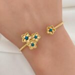 ⁦اسواره ذهب عيار 18 الوزن 9.84 جرام⁩ - الصورة ⁦2⁩