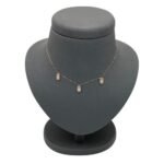 ⁦عقد ذهب عيار 18 الوزن 0.99 جرام⁩ - الصورة ⁦2⁩