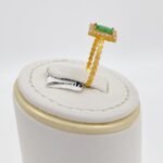 ⁦خاتم ذهب عيار 21 الوزن 1.74 جرام⁩ - الصورة ⁦3⁩