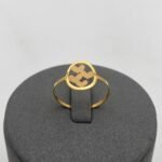 ⁦خاتم ذهب عيار 21 الوزن 0.59 جرام⁩ - الصورة ⁦2⁩