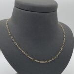 ⁦عقد ذهب عيار 18 الوزن 4.24 جرام⁩ - الصورة ⁦4⁩