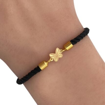 إسوارة قيطان ذهب عيار 18 الوزن 0.05 جرام