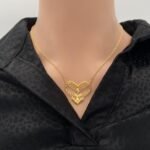 عقد ذهب عيار 21 الوزن 5.72 جرام