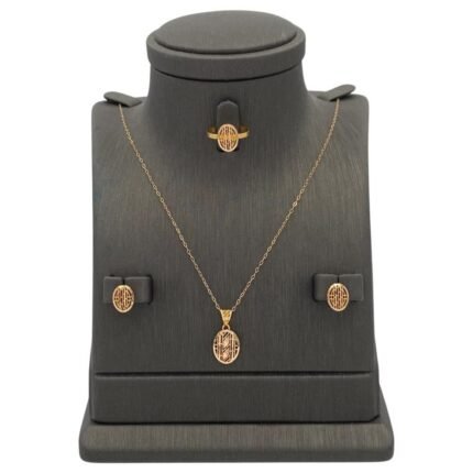 نصف طقم ذهب عيار 21 الوزن 3.20 جرام