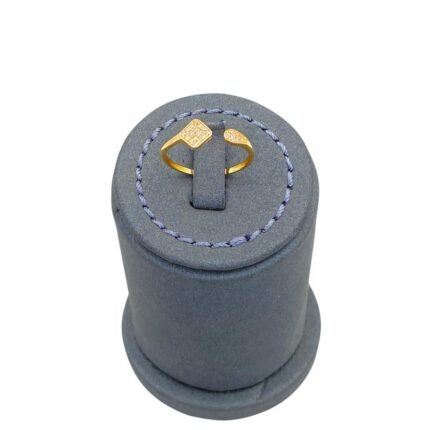 خاتم ذهب عيار 18 الوزن 0.83 جرام