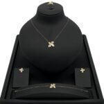 طقم ذهب باسكال عيار 18 وزن 4.33 جم تصميم جذاب يأسر القلوب