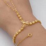 ⁦كف ذهب عيار 21 الوزن 4.24 جرام⁩ - الصورة ⁦2⁩