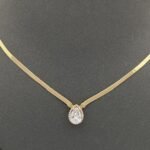 ⁦عقد فلات ذهب عيار 18 الوزن 7.60 جرام⁩ - الصورة ⁦6⁩