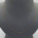 ⁦سلسال ذهب عيار 18 الوزن 1.94 جرام⁩ - الصورة ⁦4⁩