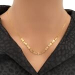 عقد ذهب عيار 21 الوزن 3.56 جرام