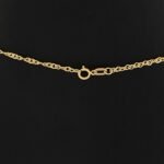 ⁦سلسال ذهب عيار 18 الوزن 0.78 جرام⁩ - الصورة ⁦5⁩