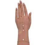 كف ذهب عيار 18 الوزن 1.71 جرام