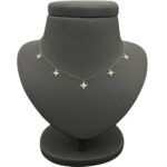 ⁦عقد تشوكر  ذهب عيار 18 الوزن 1.15 جرام⁩ - الصورة ⁦4⁩