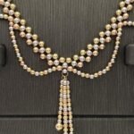 ⁦نصف طقم ذهب عيار 18 الوزن 7.39 جرام⁩ - الصورة ⁦2⁩