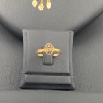 ⁦طقم ذهب عيار 21 الوزن 6.60 جرام⁩ - الصورة ⁦3⁩