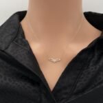 عقد ذهب عيار 18 الوزن 0.72 جرام