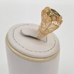 ⁦خاتم ذهب عيار 21 الوزن 2.57 جرام⁩ - الصورة ⁦3⁩