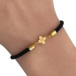 إسوارة قيطان ذهب عيار 18 الوزن 0.05 جرام