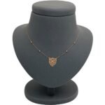 ⁦عقد التايغر ذهب عيار 21 وزن 1.47 جم لإطلالة عصرية أنيقة⁩ - الصورة ⁦4⁩