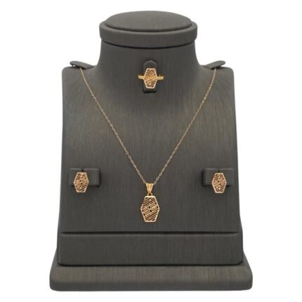 نصف طقم ذهب عيار 21 الوزن 3.37 جرام