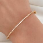 ⁦اسواره وخاتم ذهب عيار 18 الوزن 5.83 جرام⁩ - الصورة ⁦2⁩