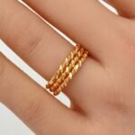 ⁦مرامي ذهب عيار 21 الوزن 4.07 جرام⁩ - الصورة ⁦3⁩