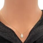 عقد ذهب عيار 18 الوزن 1.66 جرام