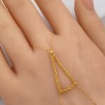 ⁦كف ذهب عيار 21 الوزن 1.02 جرام⁩ - الصورة ⁦3⁩