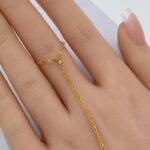 ⁦كف ذهب عيار 21 الوزن 2.61 جرام⁩ - الصورة ⁦3⁩