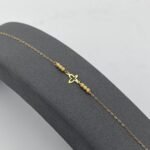 ⁦اسوارة ذهب عيار 21 وزن 0.86 جم تصميم باسكال مستوحى من الفخامة⁩ - الصورة ⁦4⁩