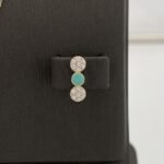 ⁦نصف طقم أطفال ذهب عيار 18 الوزن 3.10 جرام⁩ - الصورة ⁦2⁩