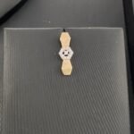 ⁦طقم ذهب كوبرا عيار 18 الوزن 9.12 جرام بتعليقة لإطلالة عصرية تخطف الأنظار⁩ - الصورة ⁦5⁩