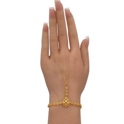 كف ذهب عيار 21 الوزن 4.13 جرام