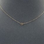 ⁦عقد ذهب عيار 18 الوزن 0.92 جرام⁩ - الصورة ⁦3⁩