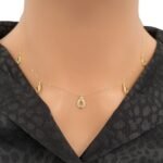 عقد تشوكر ذهب عيار 18 الوزن 1.75 جرام