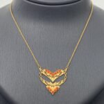 ⁦طقم ذهب عيار 21 الوزن 14.11 جرام⁩ - الصورة ⁦5⁩