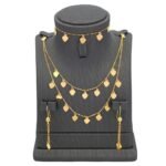 نصف طقم ذهب عيار 21 الوزن 6.40 جرام