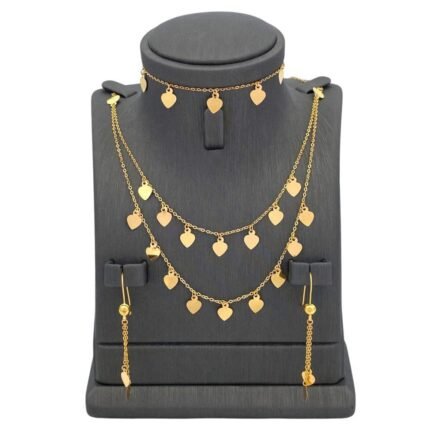 نصف طقم ذهب عيار 21 الوزن 6.40 جرام