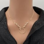 عقد ذهب عيار 18 الوزن 2 جرام